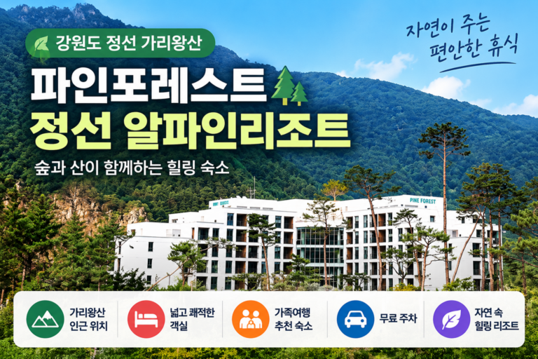 파인포레스트 정선 알파인리조트